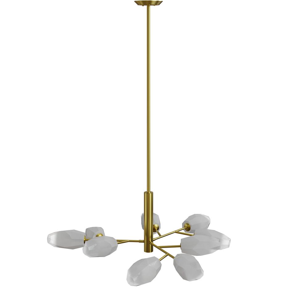 Catalina 9 Light Gold Chandelier. Picture 2