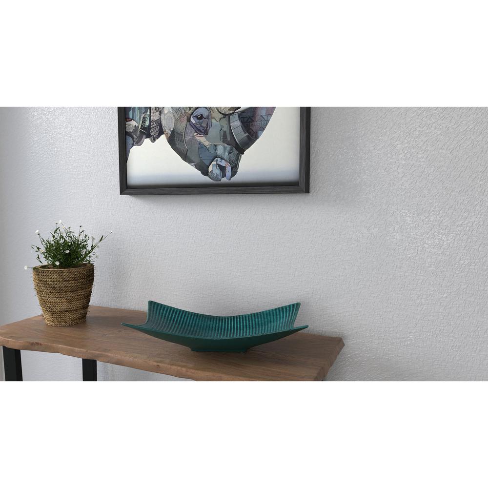 Amalyn, Teal Decorative Ceramic Tray. Picture 3