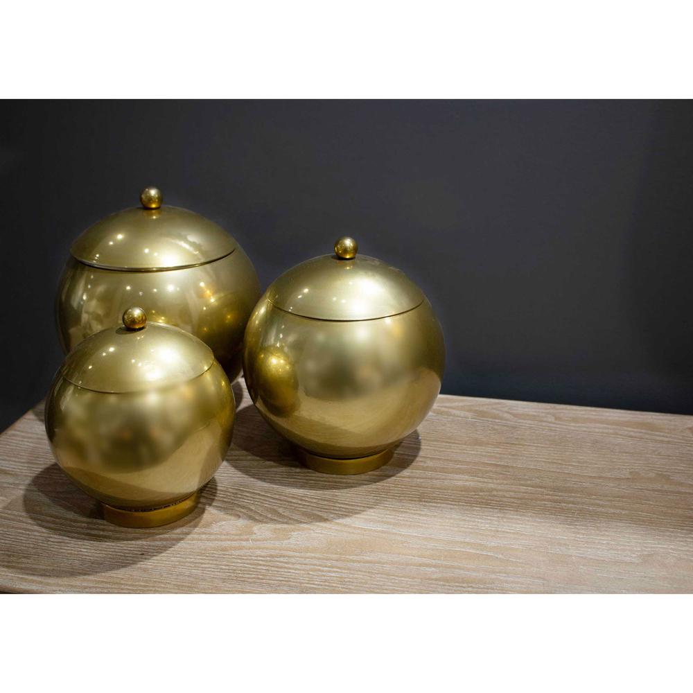 Eseld, S3 Decorative Metal Jars. Picture 2