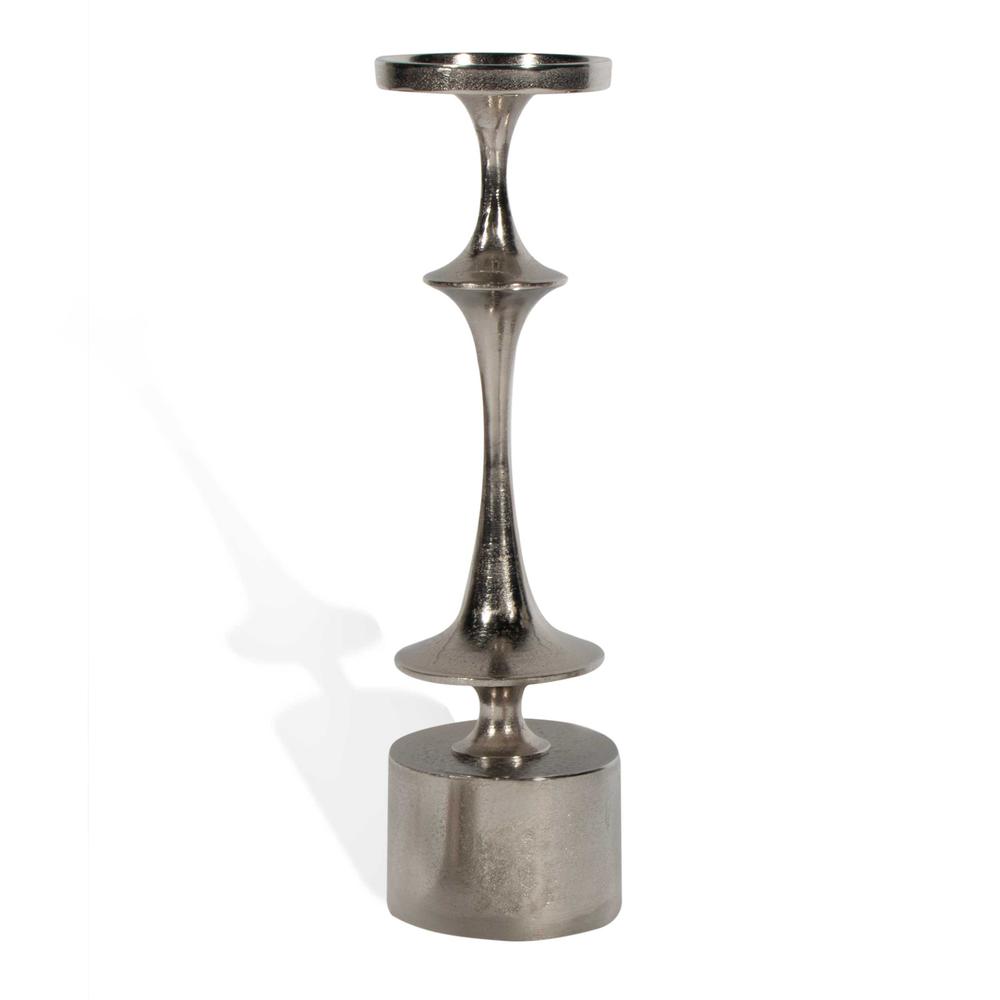 Carmella Metal Candle Holder, Large. Picture 1