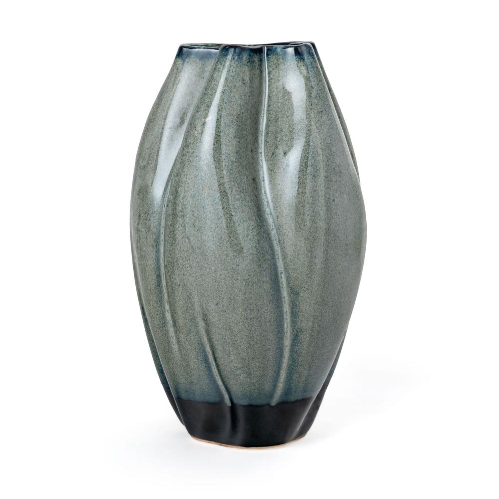 Omura 12" Ceramic Table Vase. Picture 2