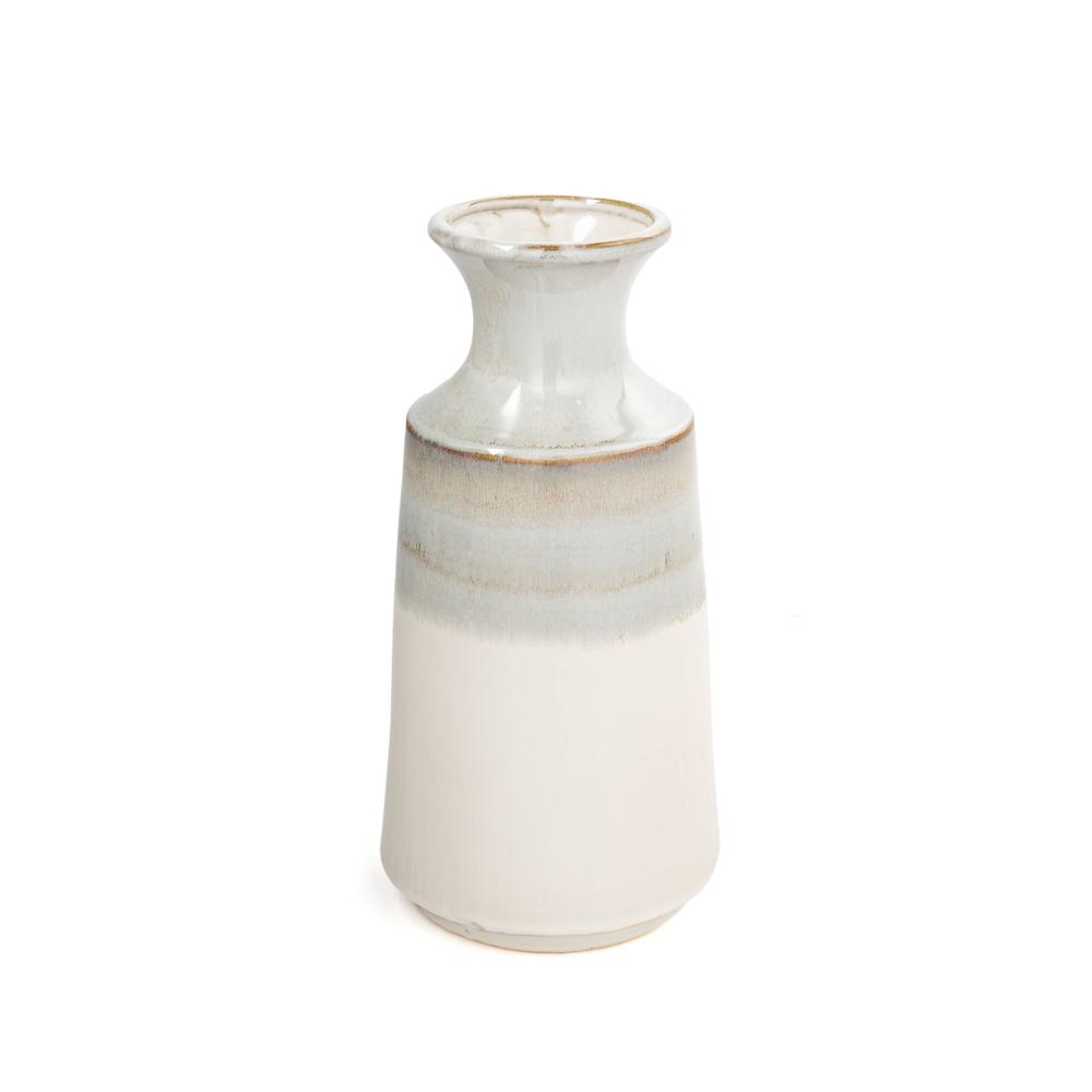 Nahla 12" Ceramic Table Vase, Large. Picture 2