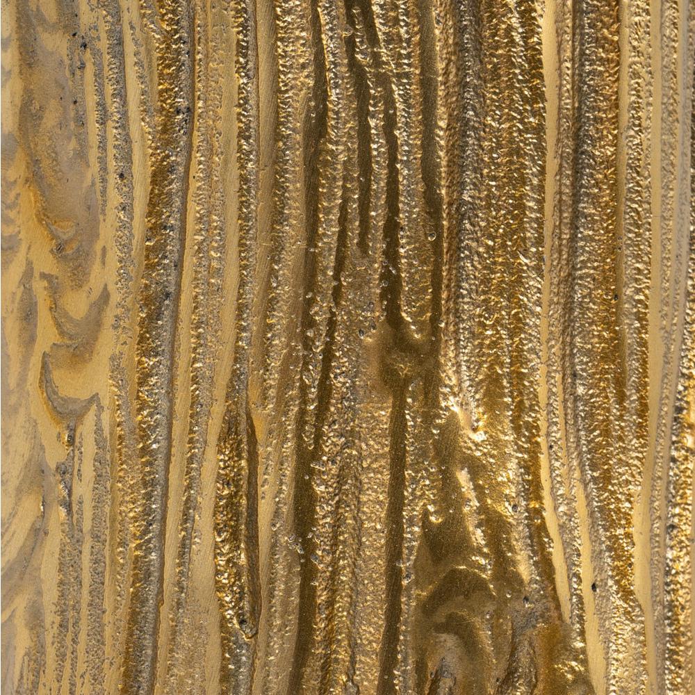 Nicolette Metal Table Vase, Large Gold. Picture 6