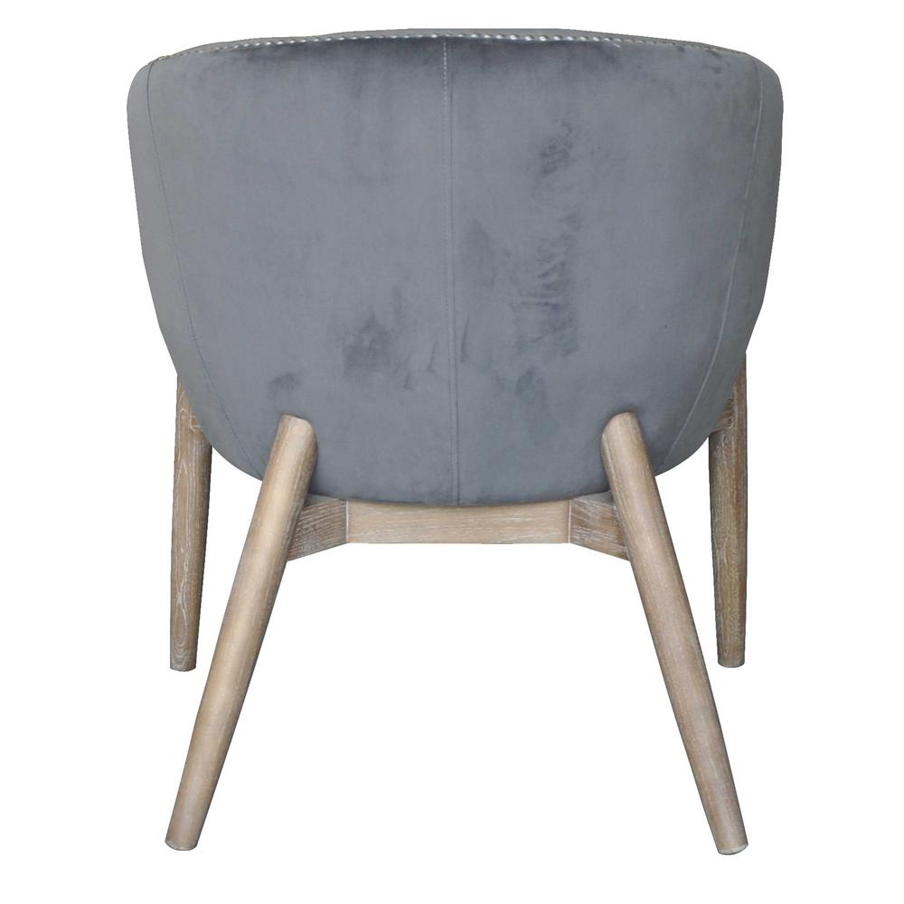 Nadia Club Chair, Grey. Picture 3