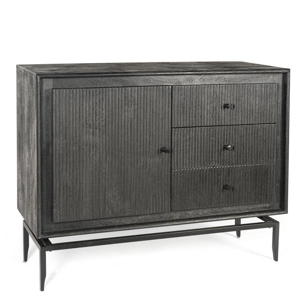 Camilo 3-Drawer Wood Accent Cabinet. Picture 1