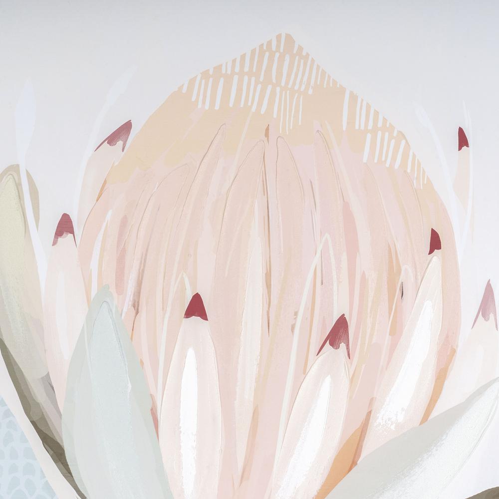 Pastel Petal Harmony II, Hand Painted Giclee. Picture 3