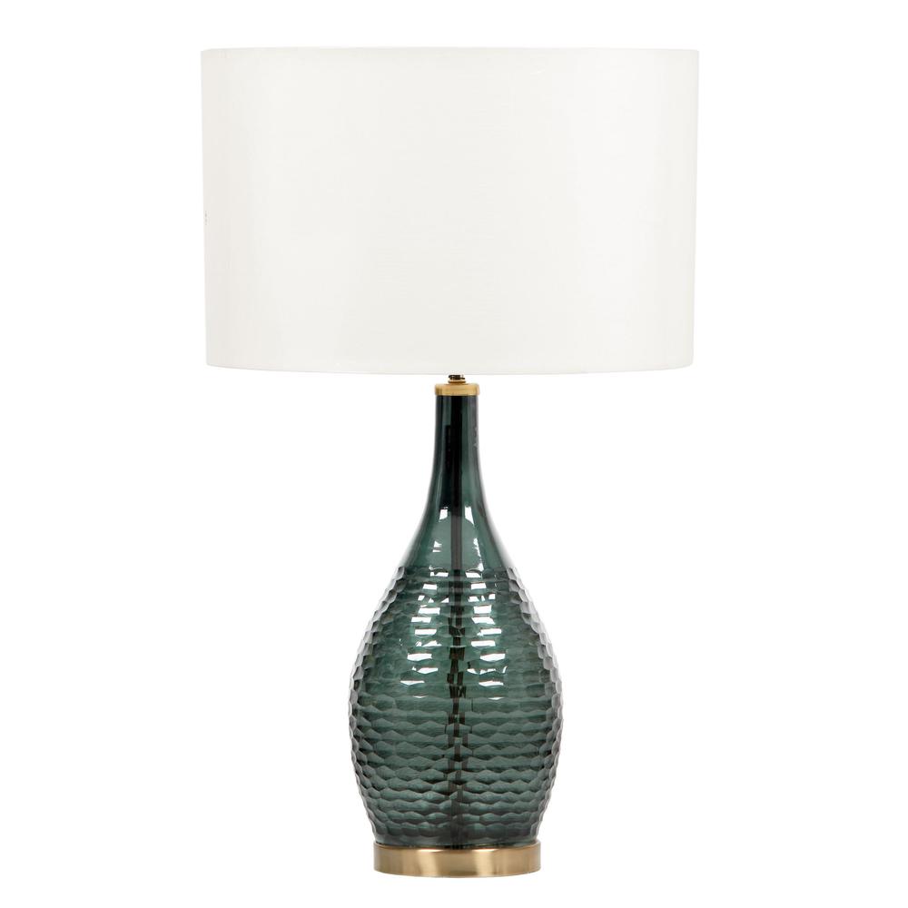 Ruxin 27" Glass Table Lamp. Picture 1