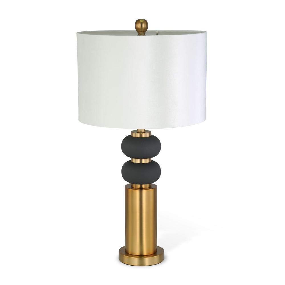 Alondra 29" Gold Metal Table Lamp. Picture 1