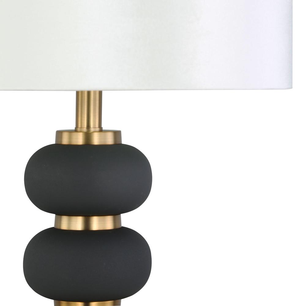 Alondra 29" Gold Metal Table Lamp. Picture 3