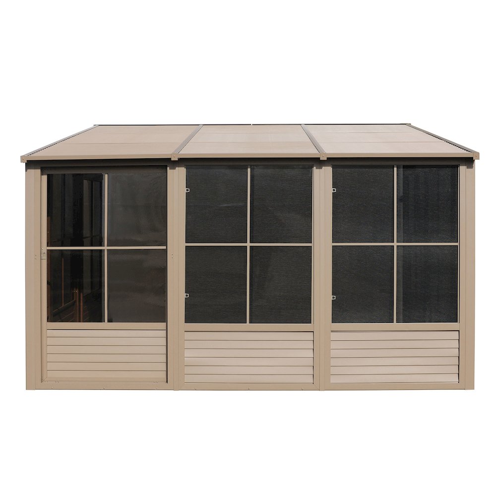 Florence Add-A-Room with Metal Roof 8 Ft. x 16 Ft. in Sand. Picture 2