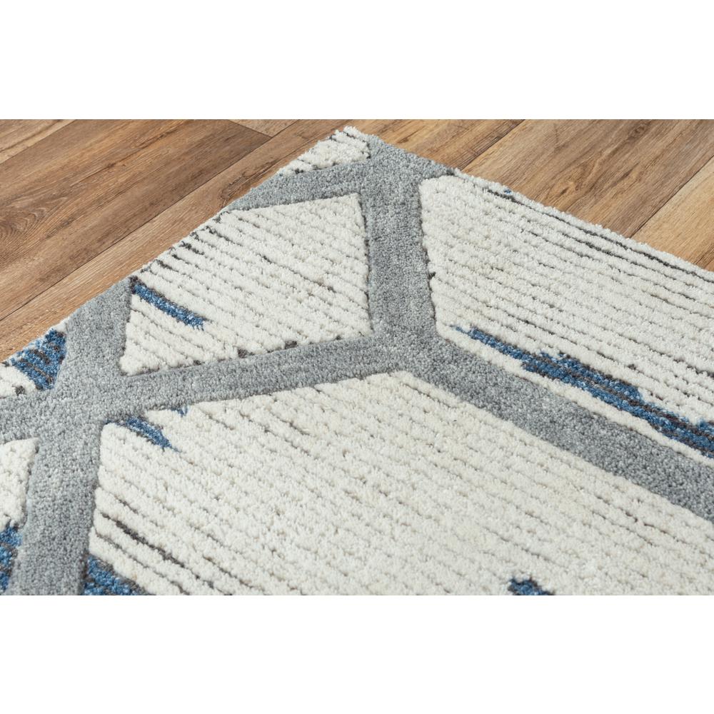 Honey BLUE 8'6"X11'6" Hand-Tufted Rug- 001103. Picture 3