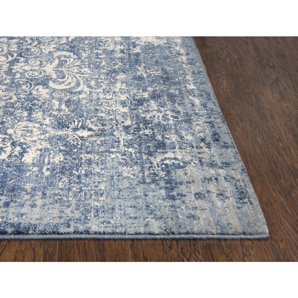 Hybrid Cut Pile Wool/ Tencel Rug, 10' x 13'. Picture 3