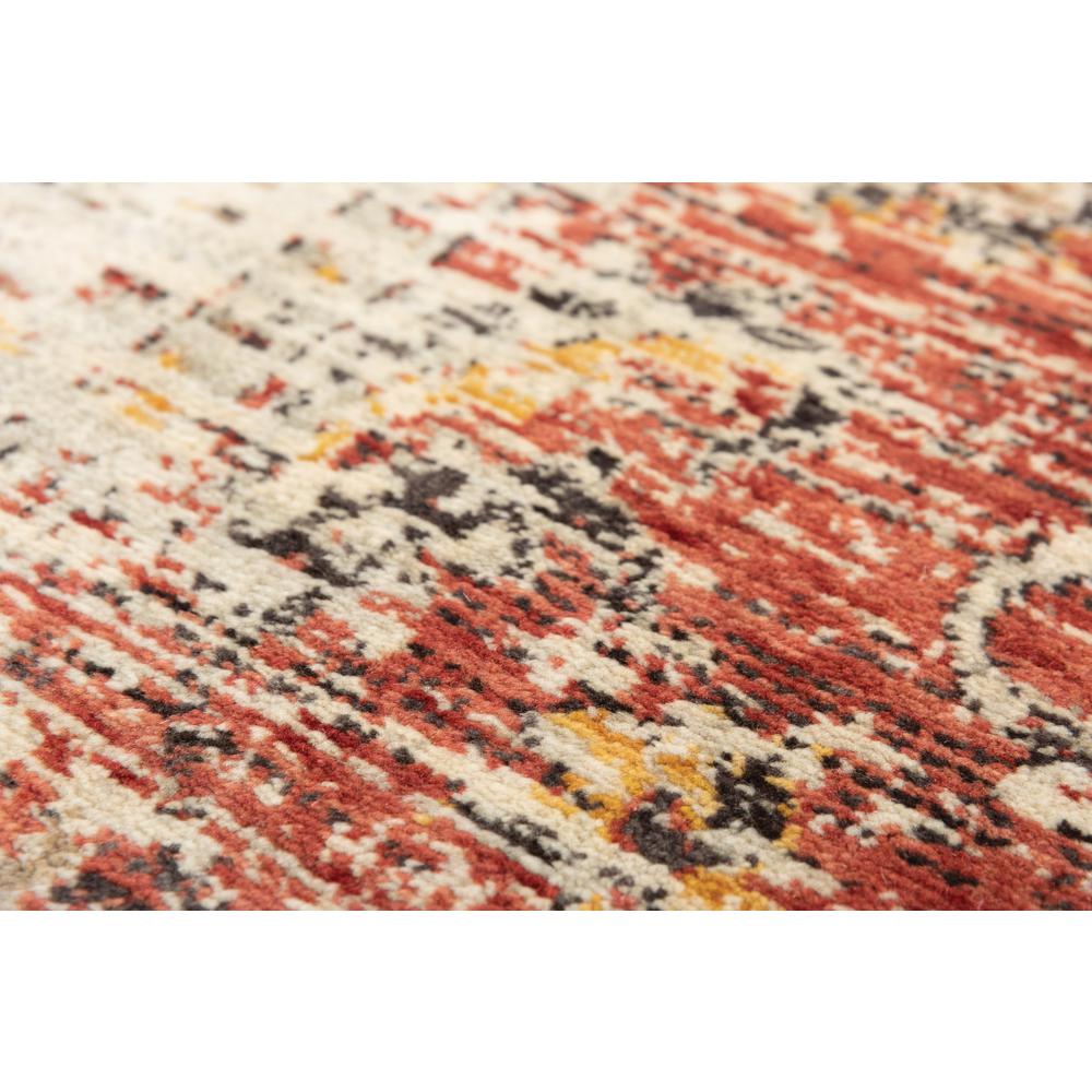 Infinity Red 10' x 13' Hybrid  Rug- 008103. Picture 2