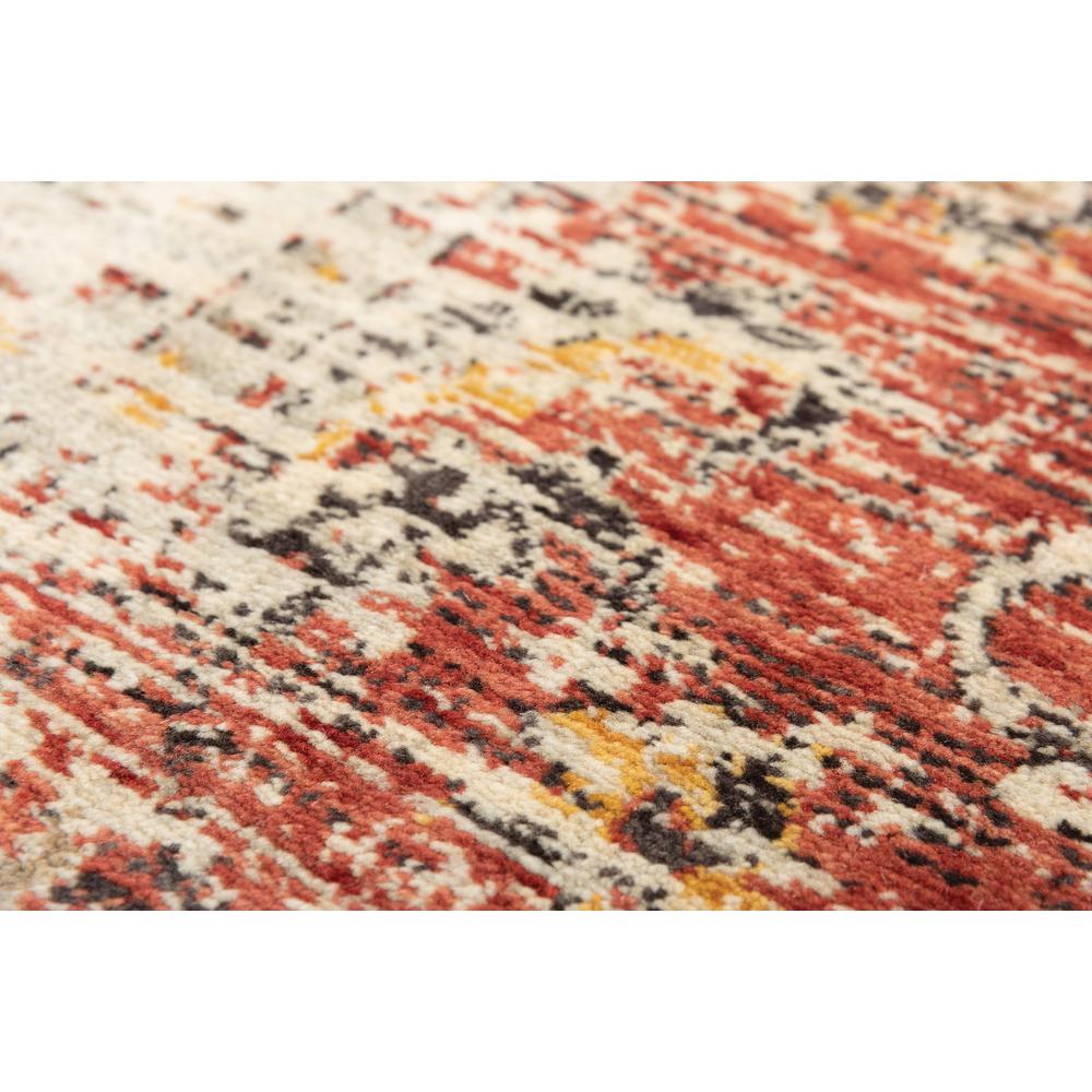 Infinity Red 10' x 13' Hybrid  Rug- 008103. Picture 8