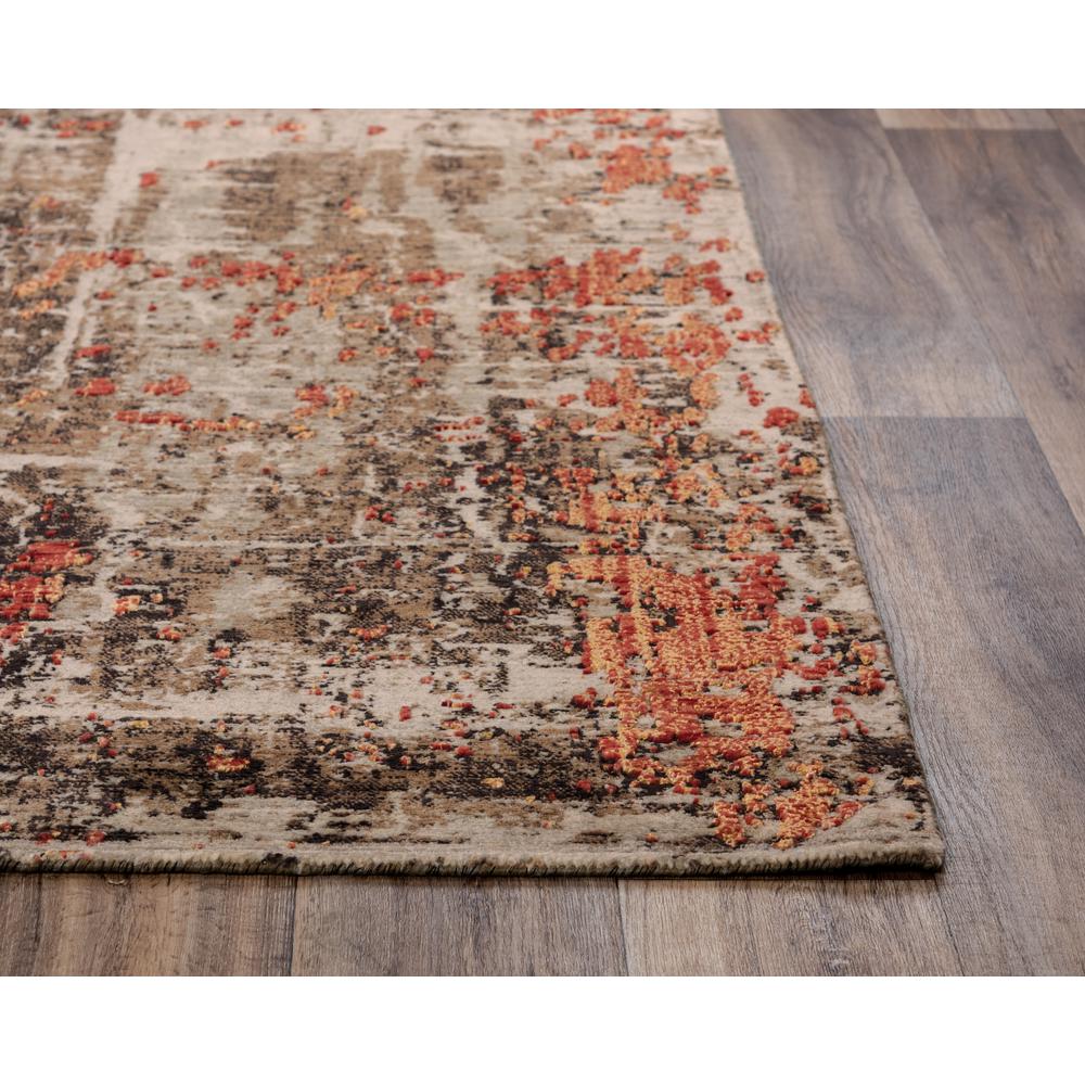 Alure Brown 10' x 13' Hybrid Rug- 009102. The main picture.