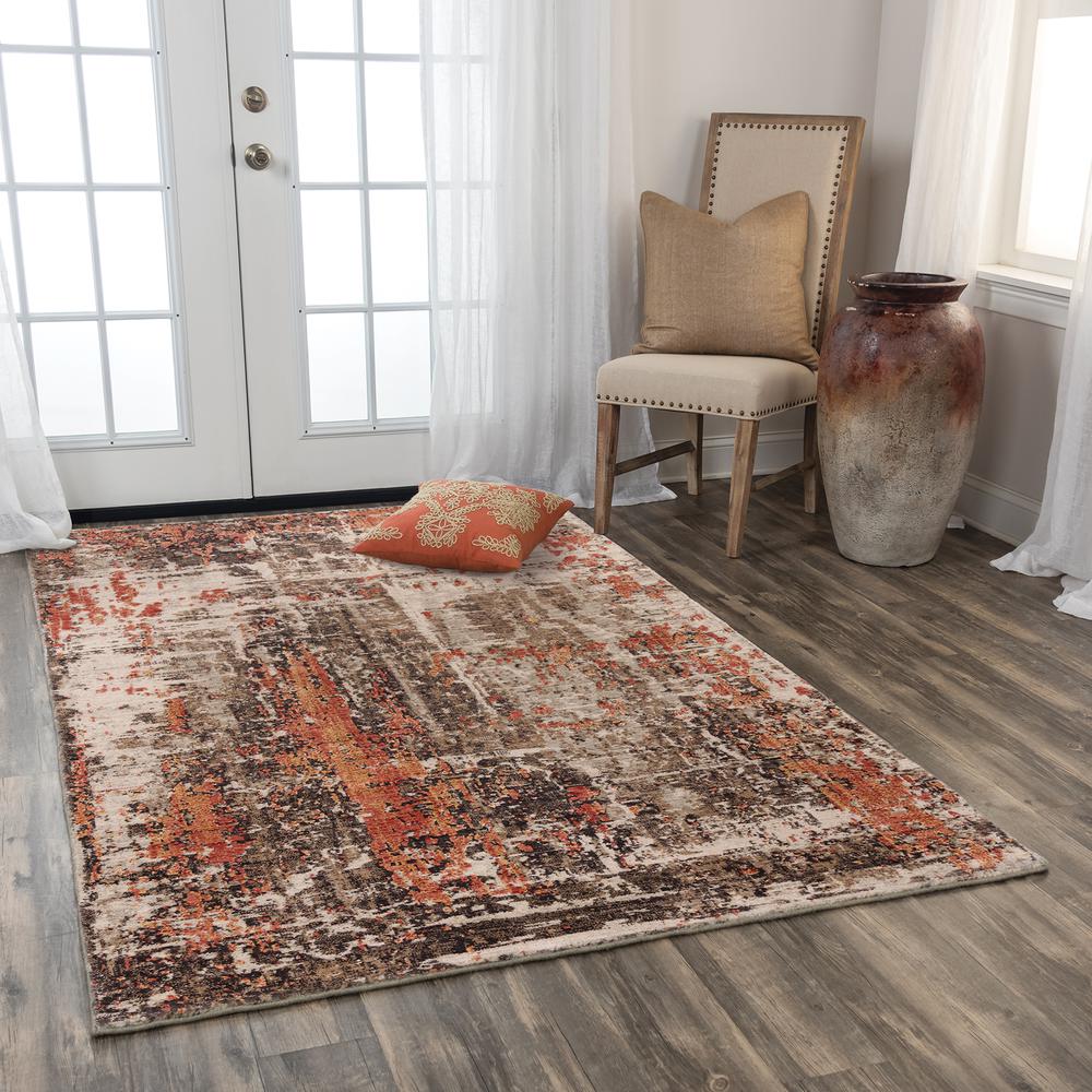 Alure Brown 10' x 13' Hybrid Rug- 009102. Picture 14