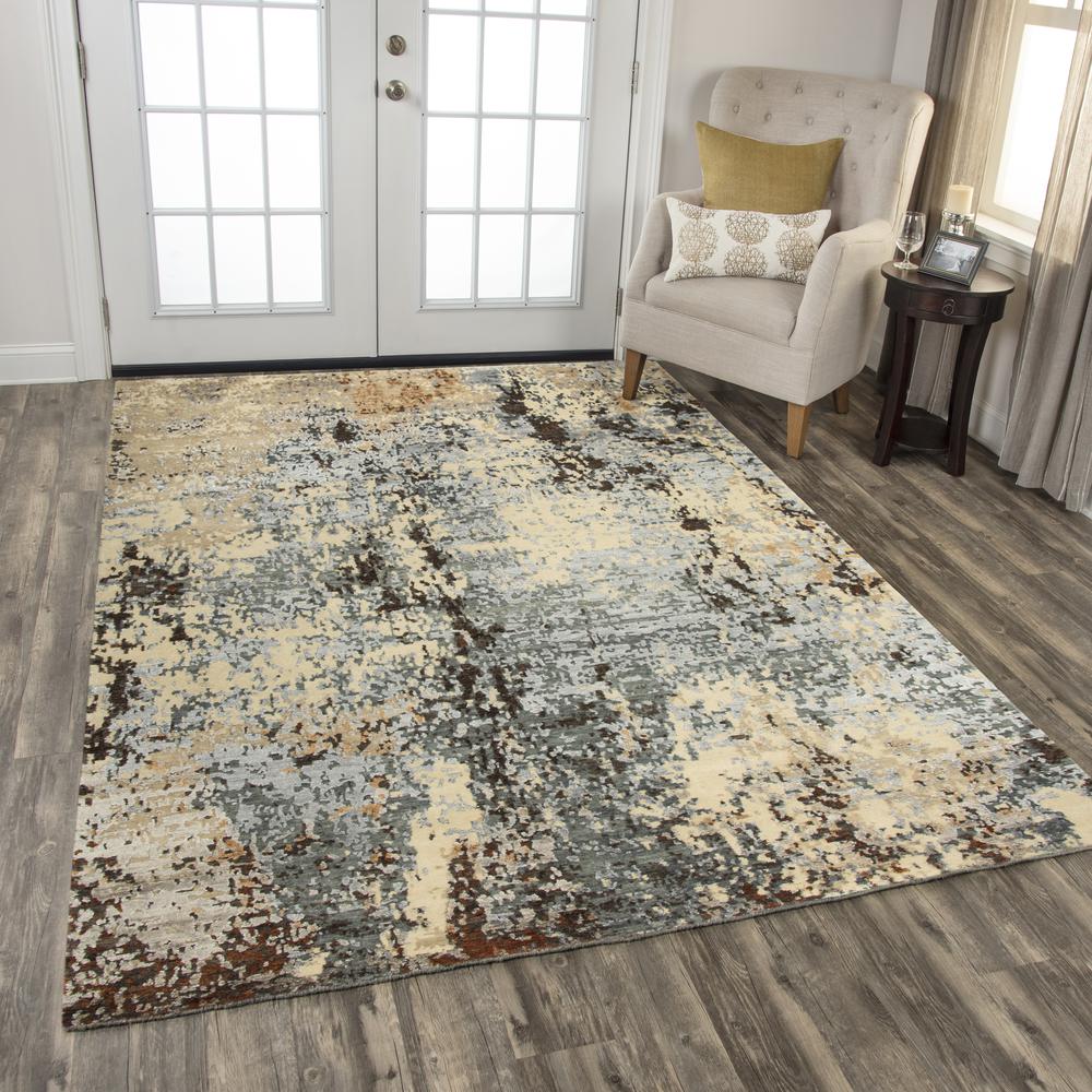 Noble Neutral 10' x 14' Hybrid Rug- 011108. Picture 2