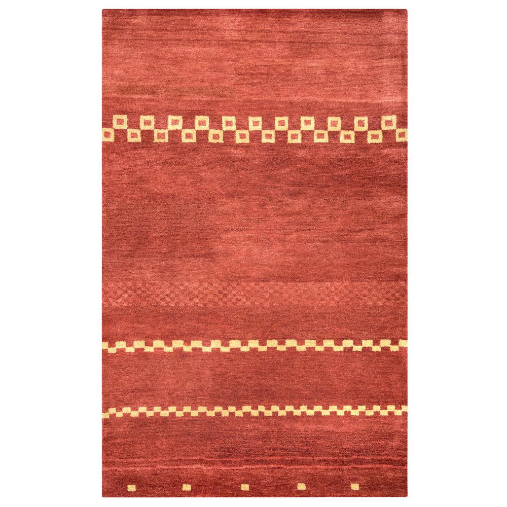 Hand Tufted Cut Pile Wool Rug, 3'6" x 5'6". Picture 1