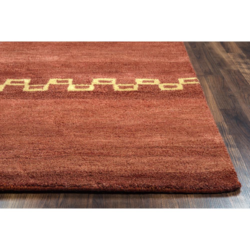 Desert Red 8' x 10' Hand Tufted Rug- 012003. Picture 6