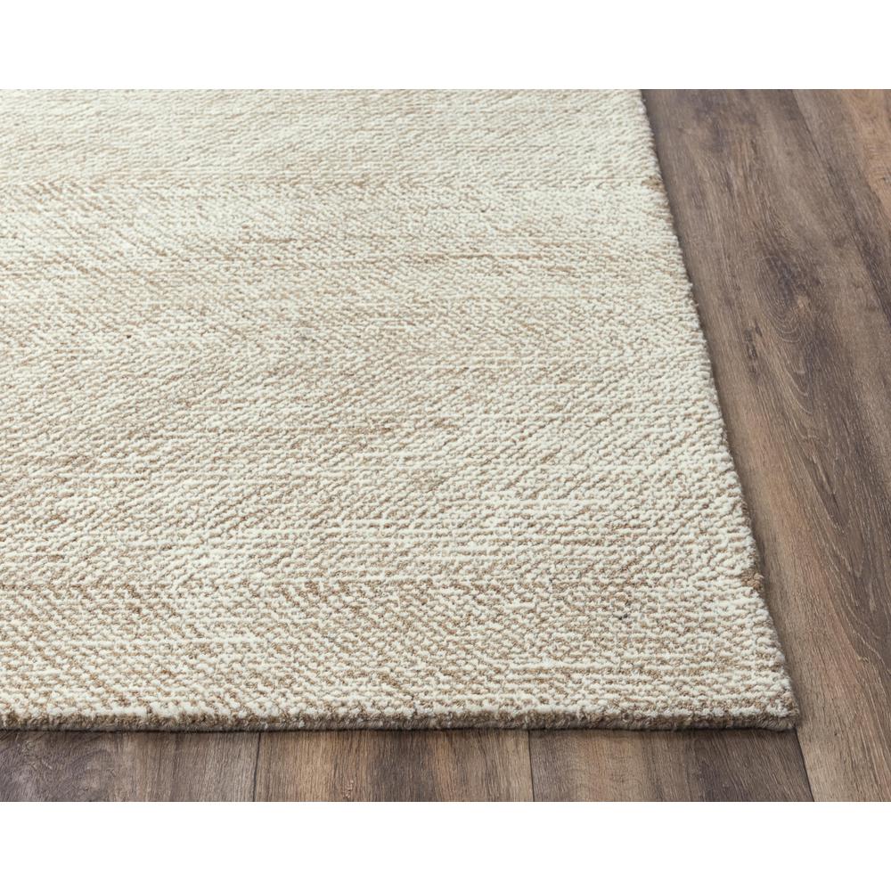 Hand Tufted Cut Pile Wool Rug, 5' x 7'6". Picture 3