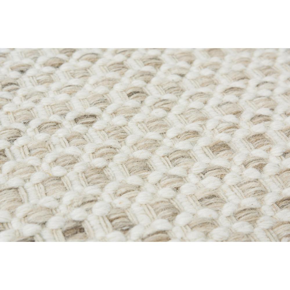 Hand Woven Loop Pile Wool Rug, 5' x 7'6". Picture 4