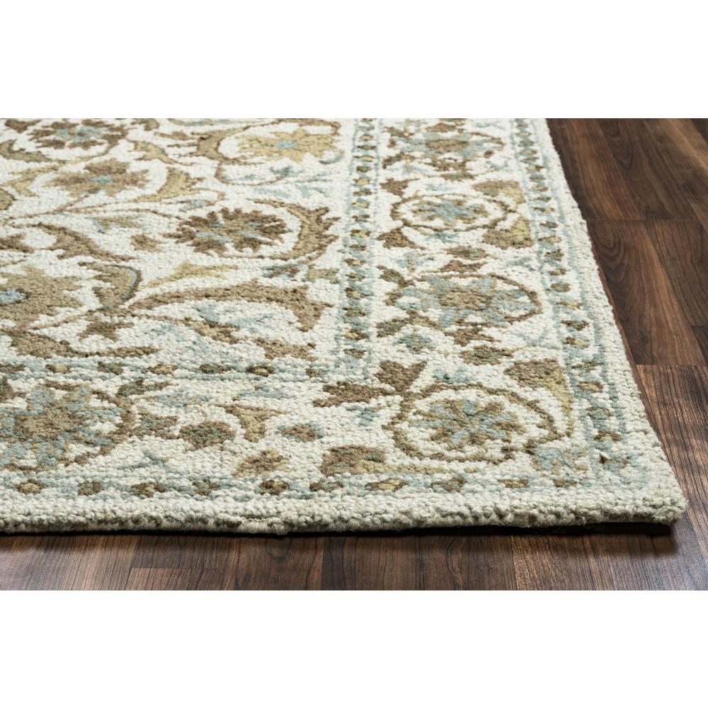 Crypt Blue 3' x 5' Hand-Tufted Rug- CY1000. Picture 1