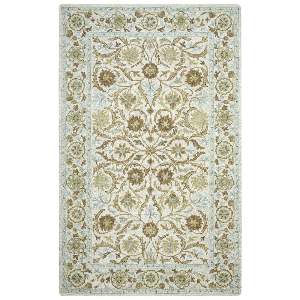 Crypt Blue 3' x 5' Hand-Tufted Rug- CY1000. Picture 8