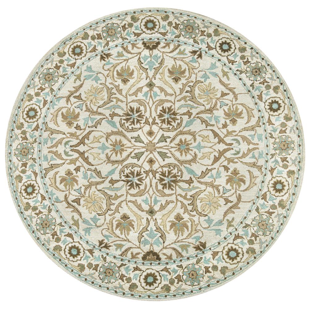 Crypt Blue 3' x 5' Hand-Tufted Rug- CY1000. Picture 6