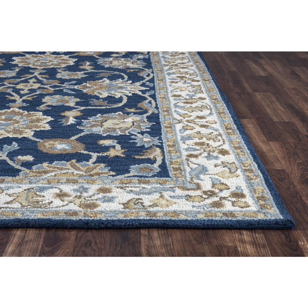 Crypt Blue 3' x 5' Hand-Tufted Rug- CY1004. Picture 1