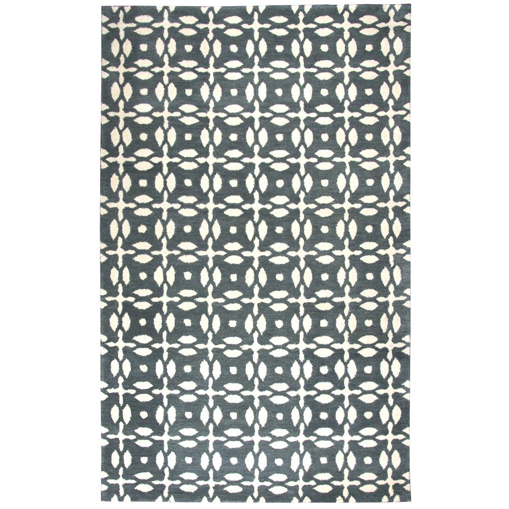 Holland Gray 3' x 5' Hand-Tufted Rug- HO1001. Picture 3