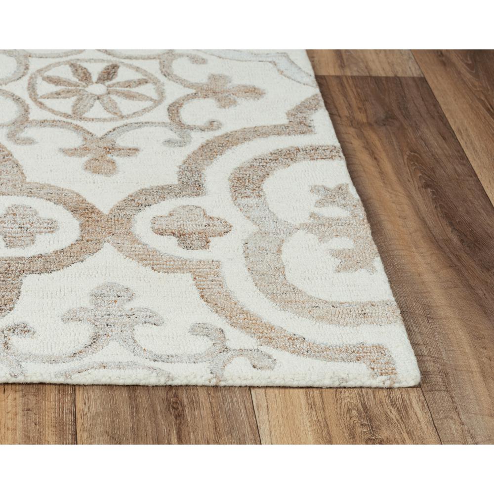 Neo Neutral 7'6"X9'6" Hand-Tufted Rug- 002101. The main picture.
