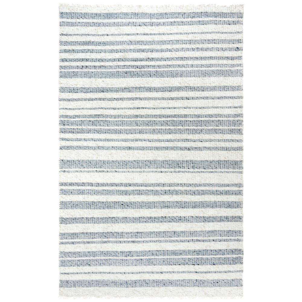 Hand Woven Flat Weave Pile Wool/ Polyester Rug, 7'6" x 9'6". Picture 1