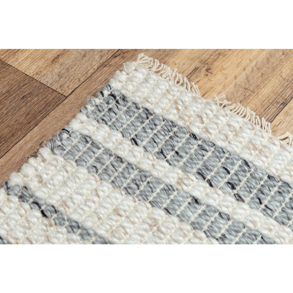Hand Woven Flat Weave Pile Wool/ Polyester Rug, 7'6" x 9'6". Picture 5