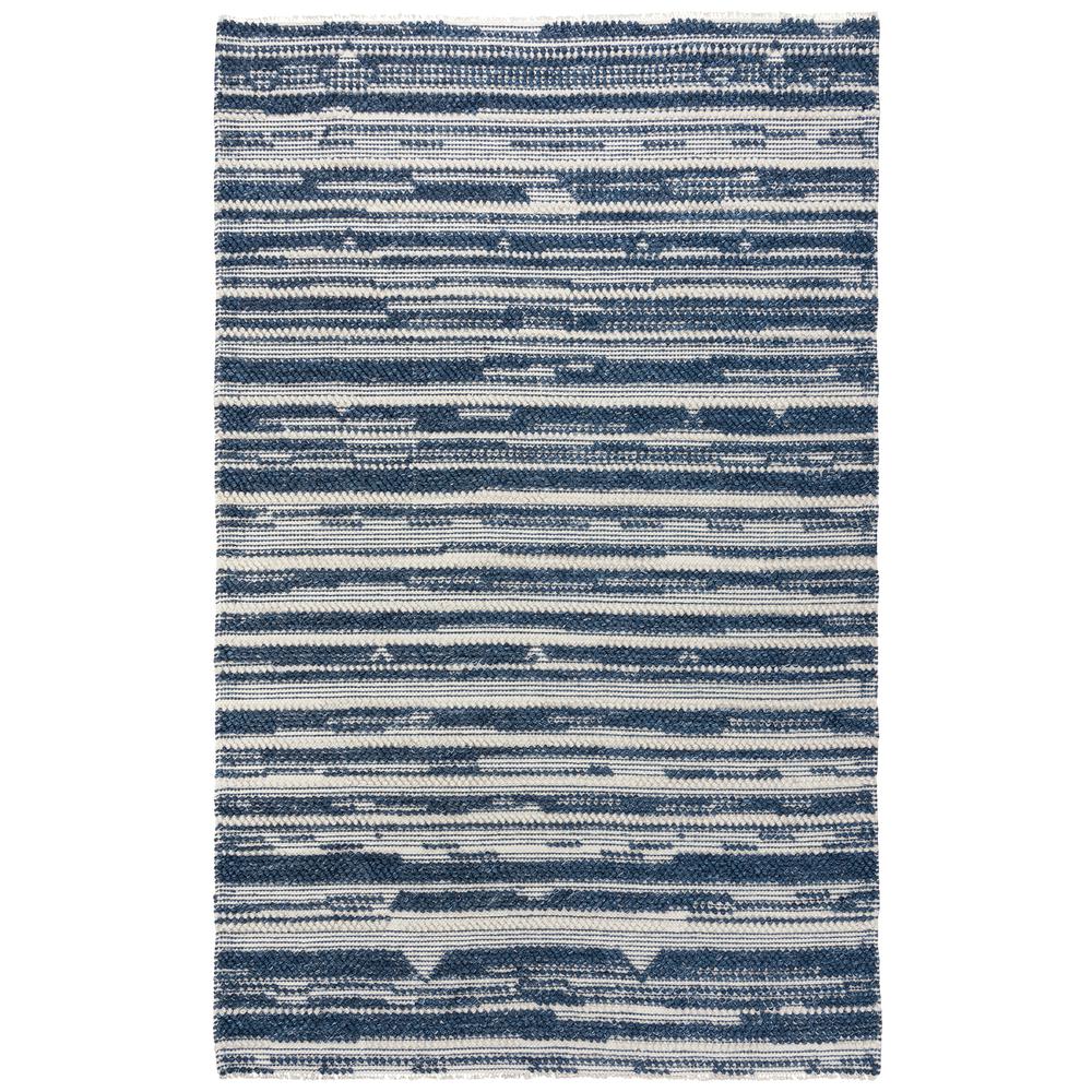 Hand Woven Flat Weave Pile Wool/ Polyester Rug, 7'6" x 9'6". Picture 12