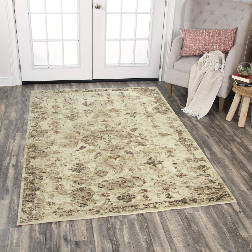 Hybrid Cut Pile Wool Rug, 9' x 12'. Picture 6