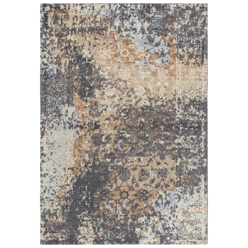 Hybrid Cut Pile Wool Rug, 3' x 5'. Picture 1