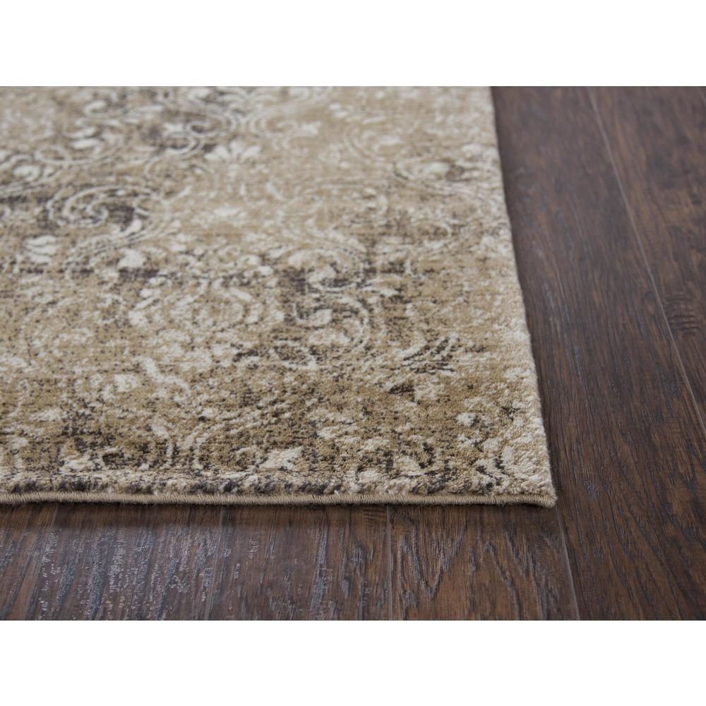 Hybrid Cut Pile Wool Rug, 2'6" x 10'. Picture 3