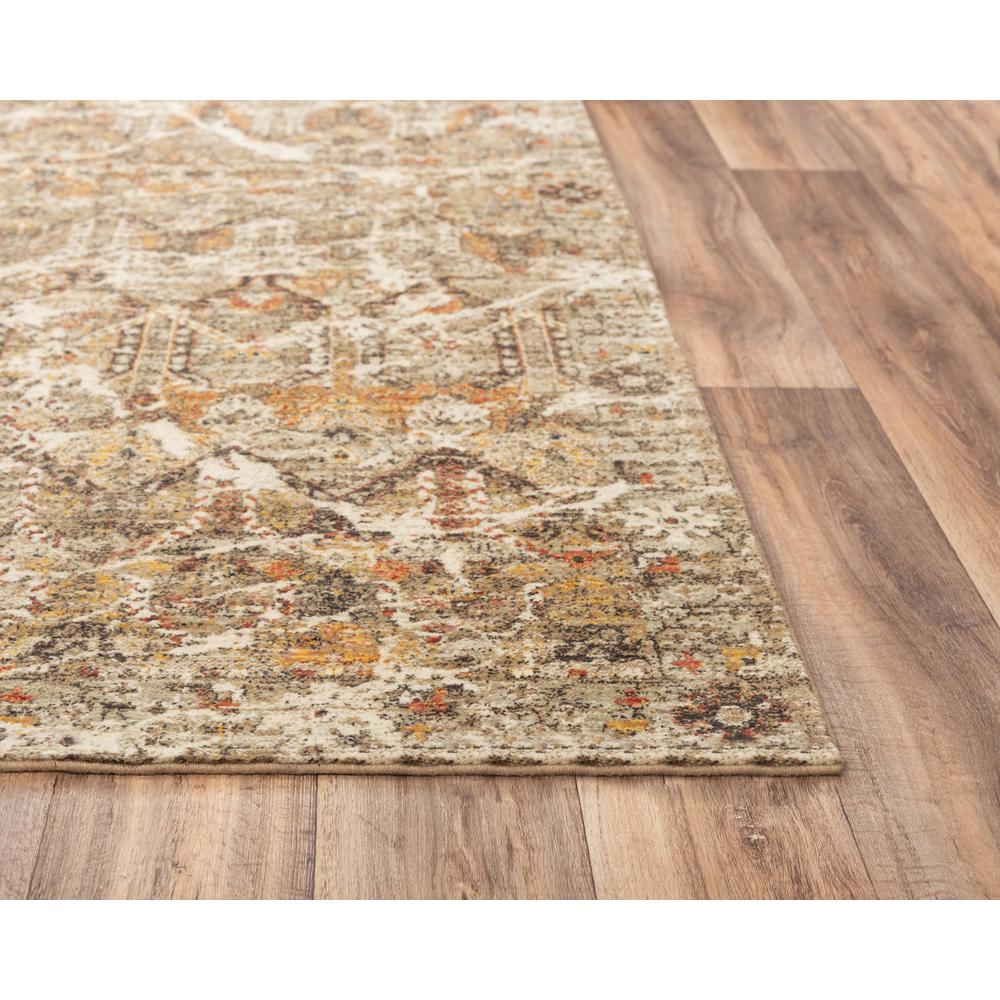 Hybrid Cut Pile Wool Rug, 5' x 8'. Picture 3