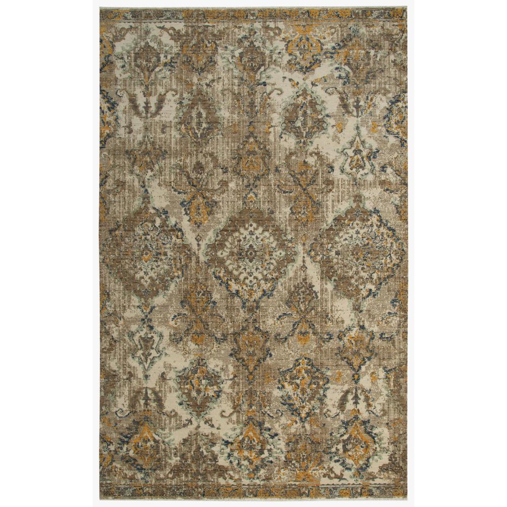 Hybrid Cut Pile Proprietary Wool Rug, 5' x 8'. Picture 1