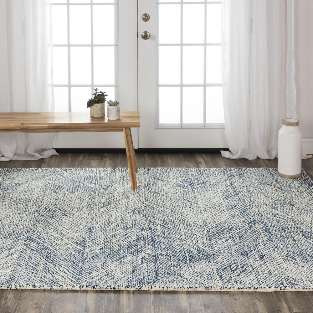 Hand Tufted Cut Pile Wool Rug, 7'6" x 9'6". Picture 2