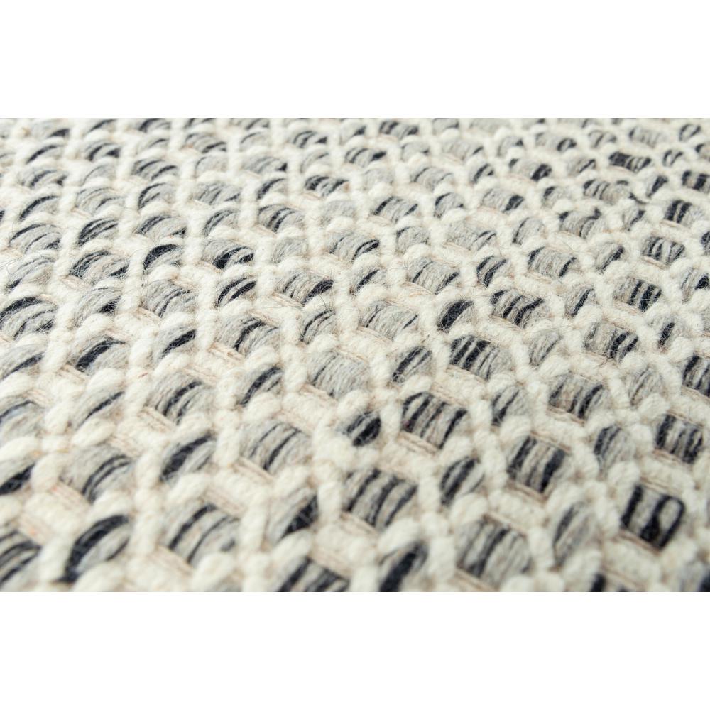 Hand Woven Loop Pile Wool Rug, 7'6" x 9'6". Picture 4