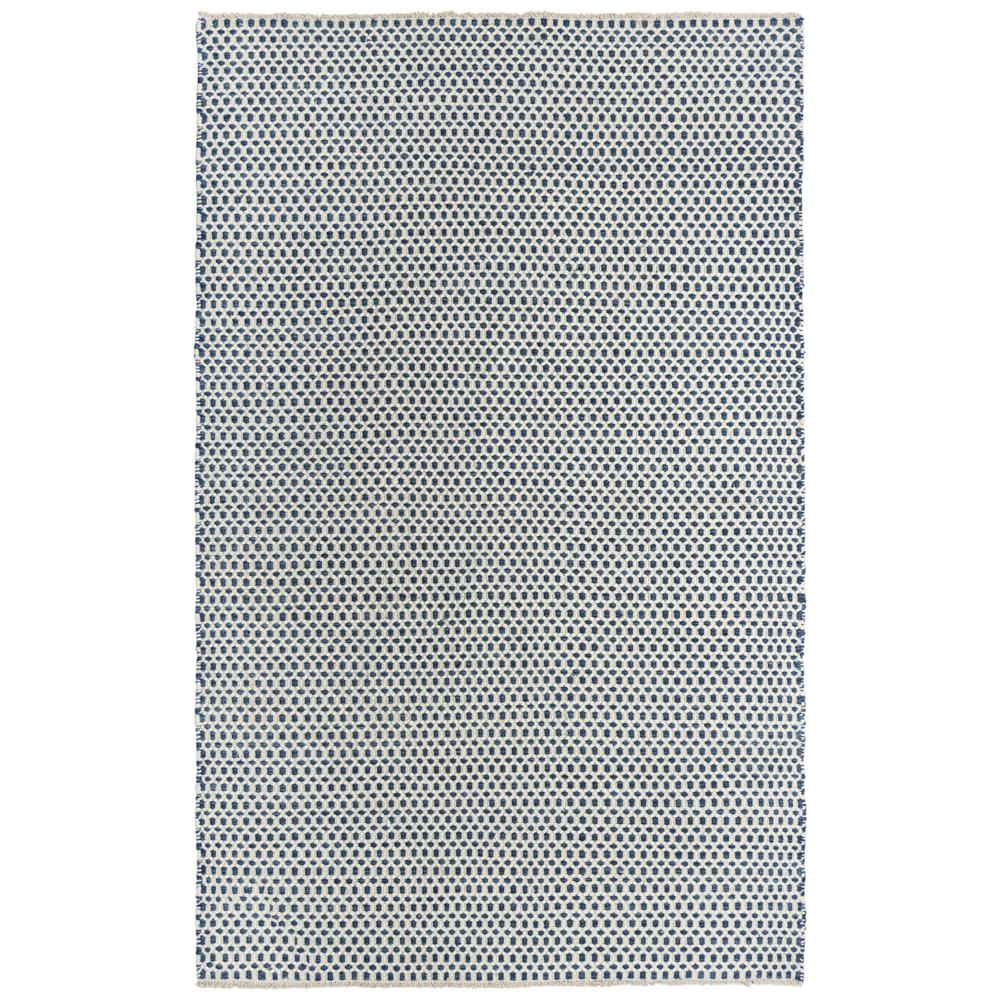 Hand Woven Loop Pile Wool Rug, 7'6" x 9'6". Picture 1