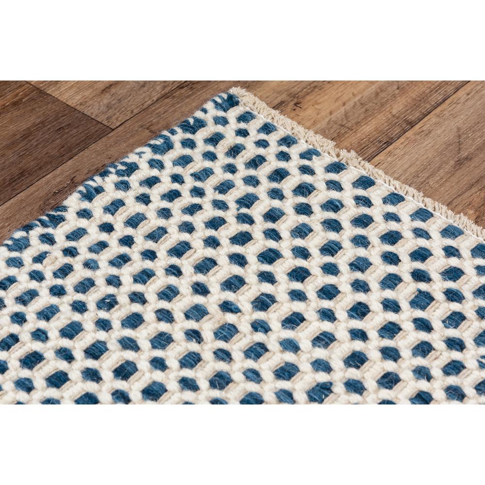 Hand Woven Loop Pile Wool Rug, 7'6" x 9'6". Picture 11