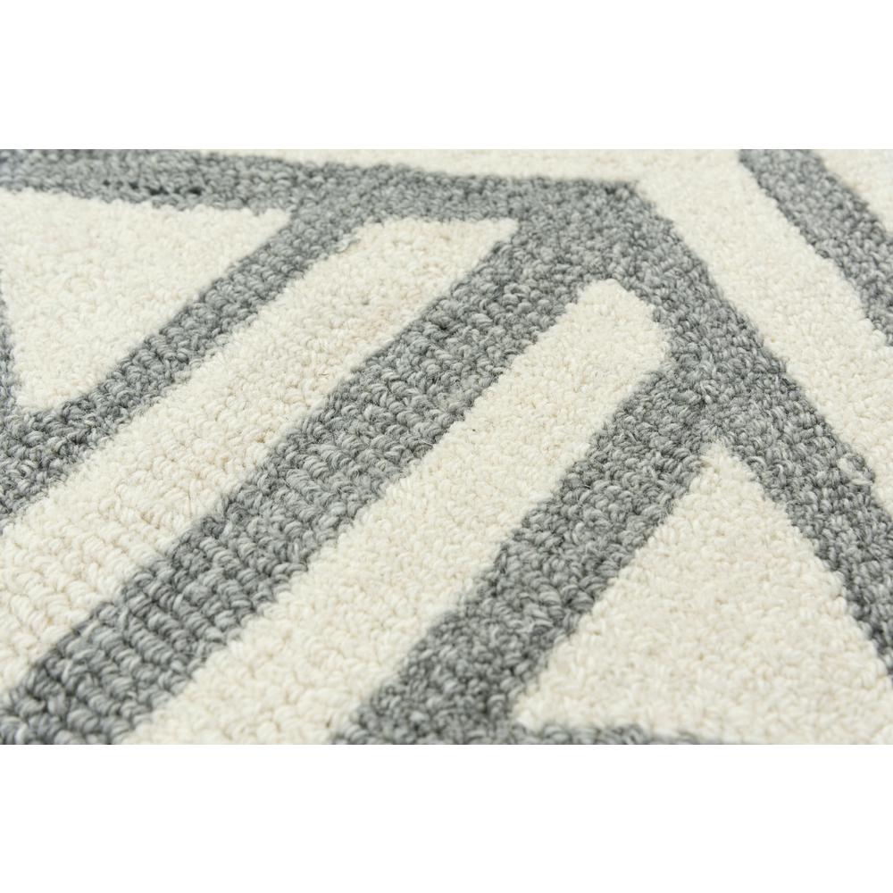 Ellis Gray 7'9"X9'9" Tufted Internet Rug , Gray (A04A0410233377999). Picture 2
