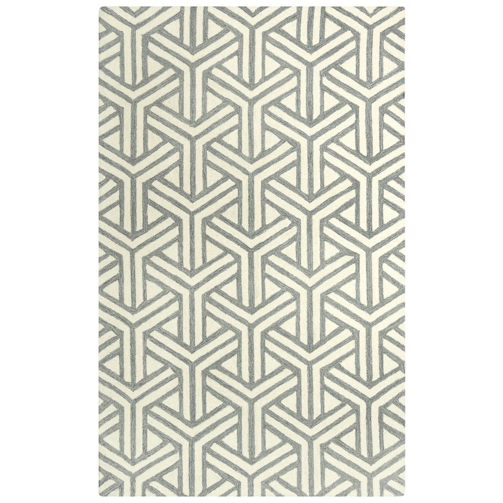Ellis Gray 7'9"X9'9" Tufted Internet Rug , Gray (A04A0410233377999). Picture 4