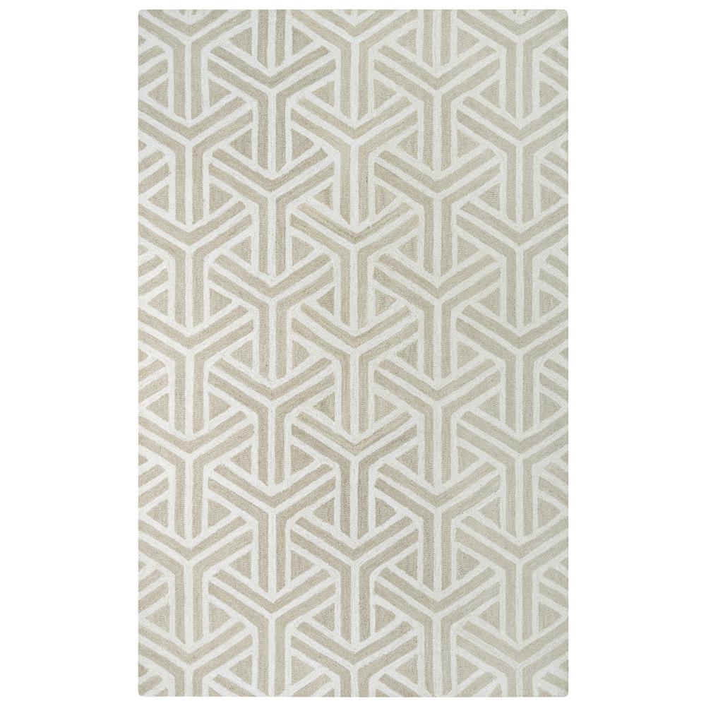 Ellis Ivory 7'9"X9'9" Tufted Internet Rug , Ivory (A04A0410437047999). Picture 3