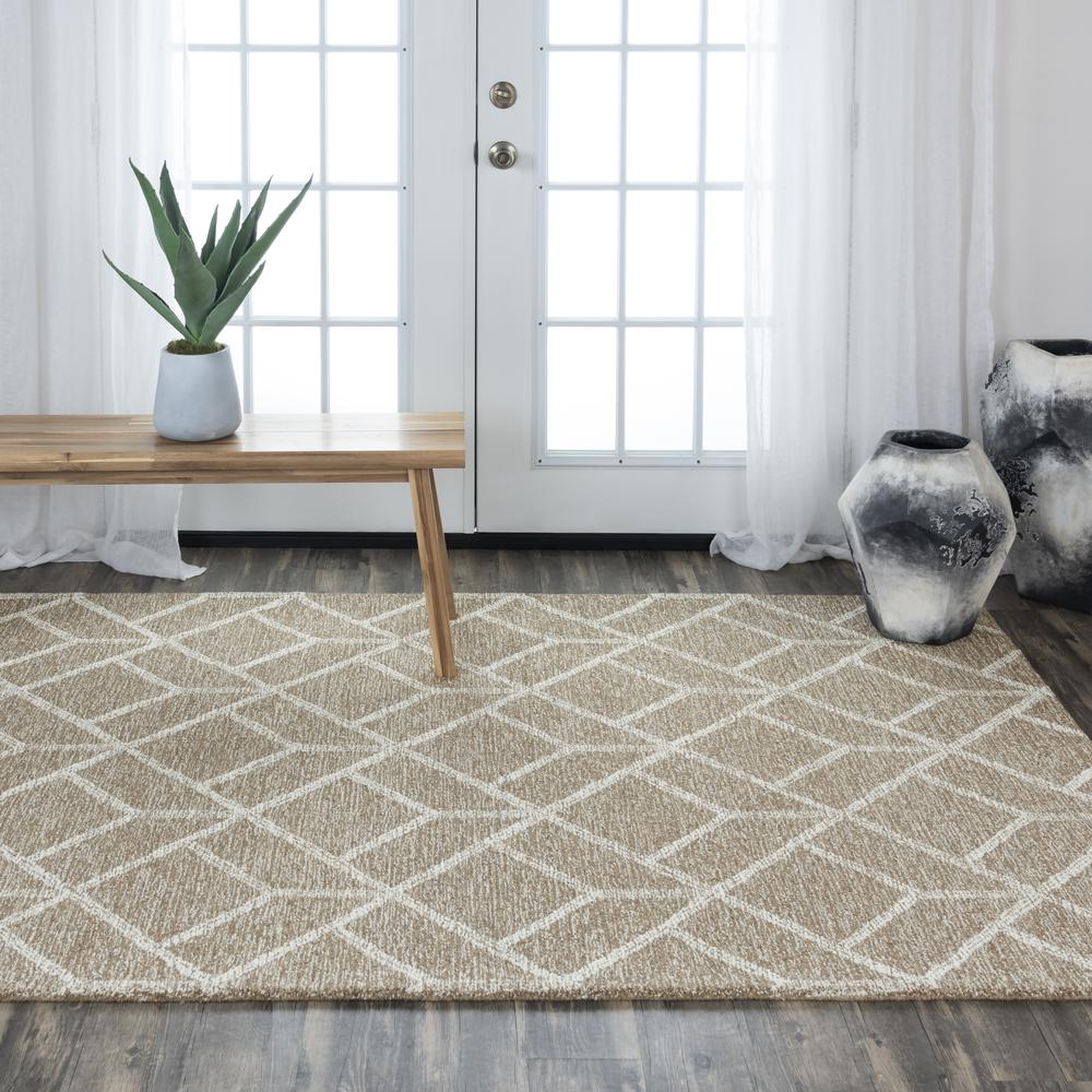 Avondale Brown 7'9"X9'9" Tufted Internet Rug , Brown (A08A0810112377999). Picture 6