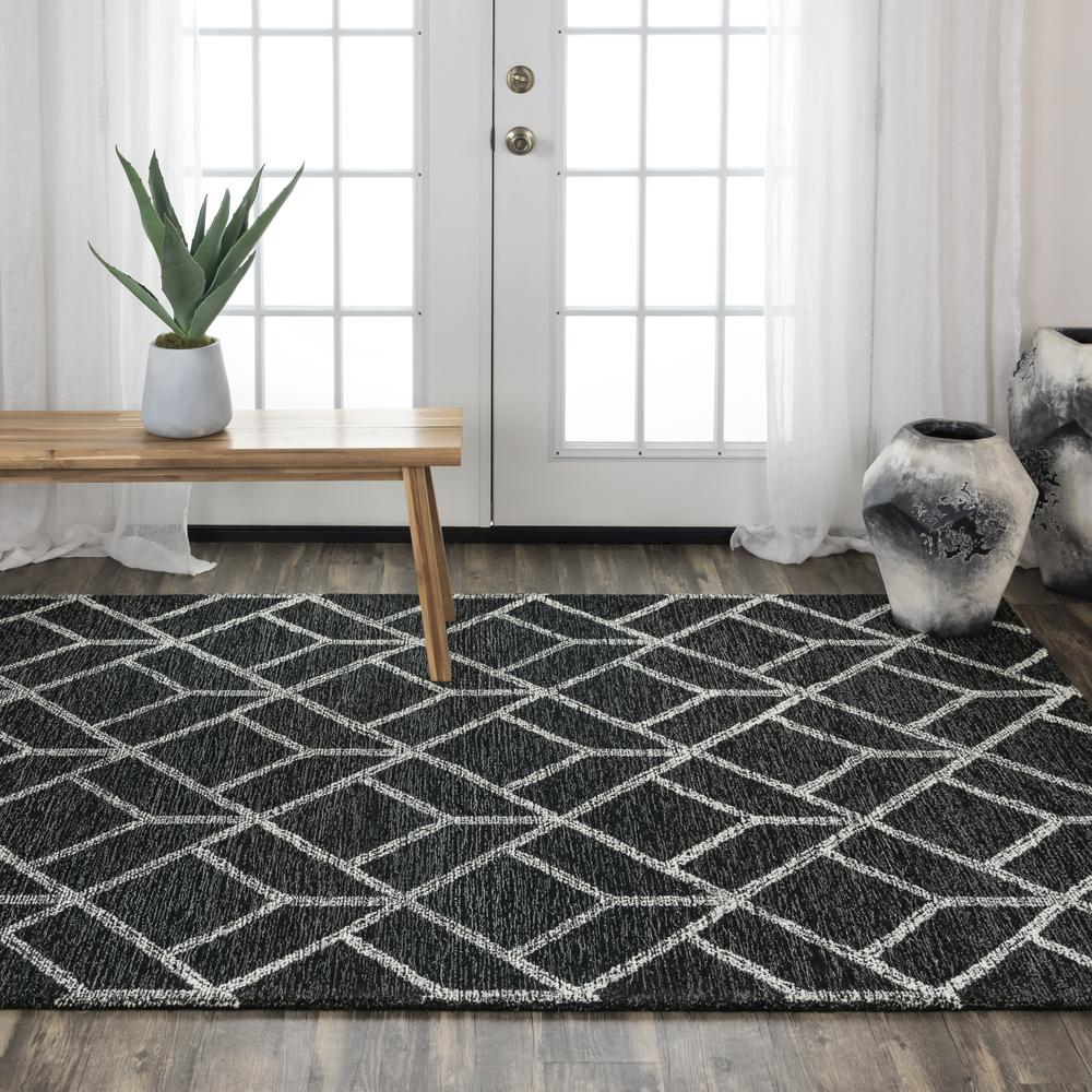 Avondale Gray 7'9"X9'9" Tufted Internet Rug , Gray (A08A0810216377999). Picture 6
