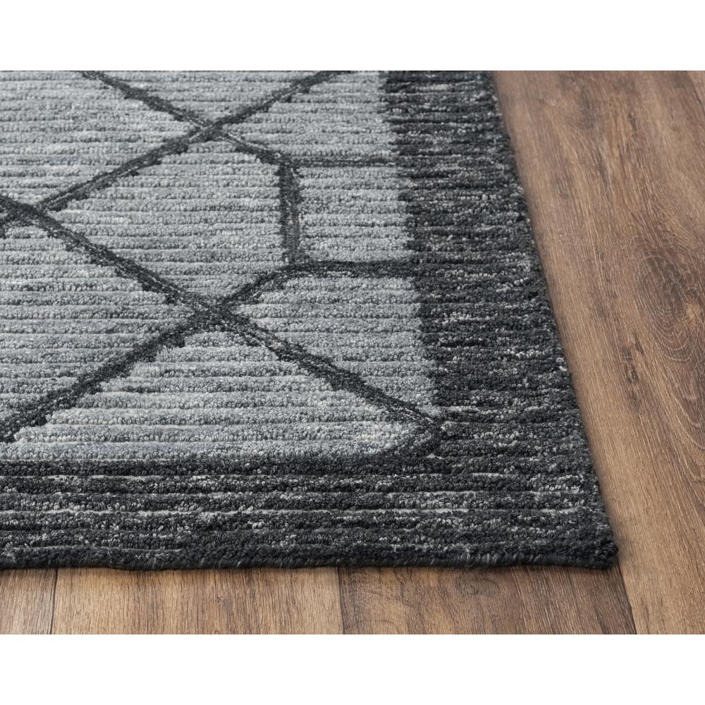 Vista Gray 7'9"X9'9" Tufted Internet Rug , Gray (A09A0911200337999). Picture 3