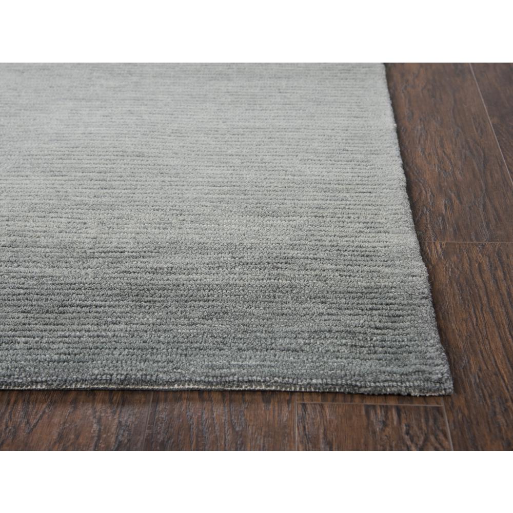 Ascension Gray 5' x 8' Hand-Tufted Rug- AS1003. Picture 1
